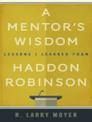 cover image of A Mentor's Wisdom